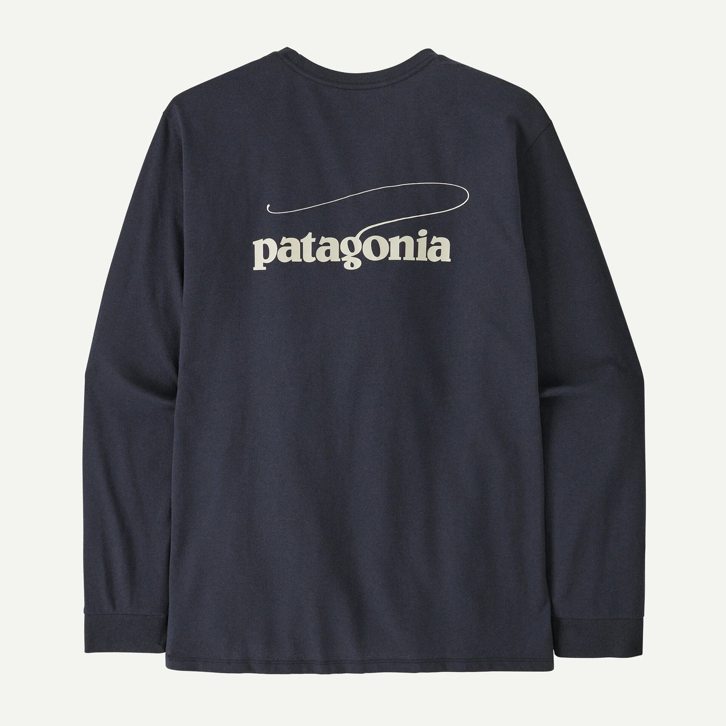 Patagonia Long Sleeve Casting Logo Responsibili - T