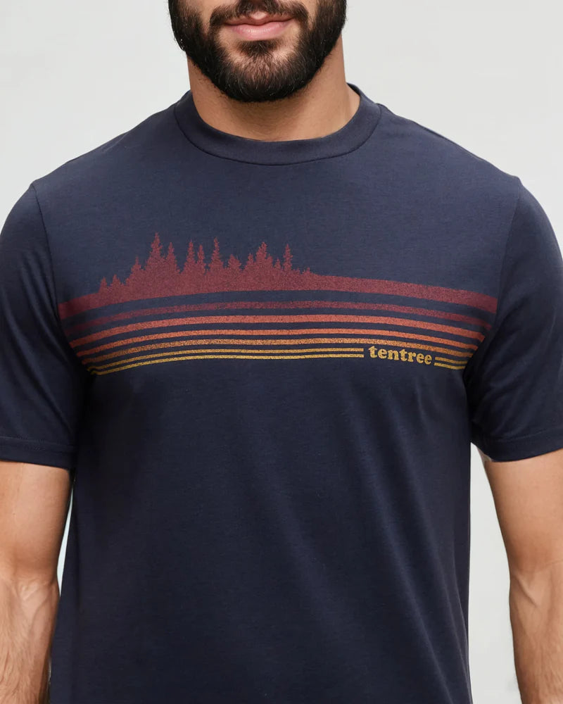 Tentree Retro Treeline T Shirt