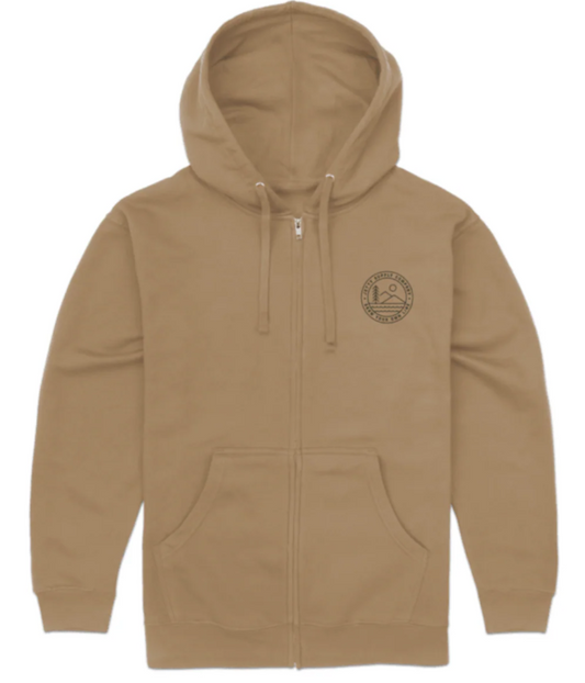 Jetty Supply Emblem Zip Hoodie
