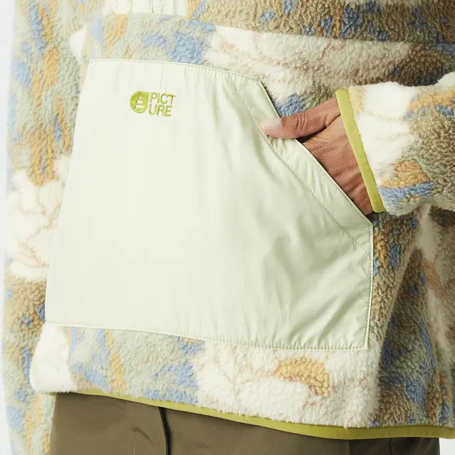 Picture Organic Zelkova 1/4 Zip Print Fleece