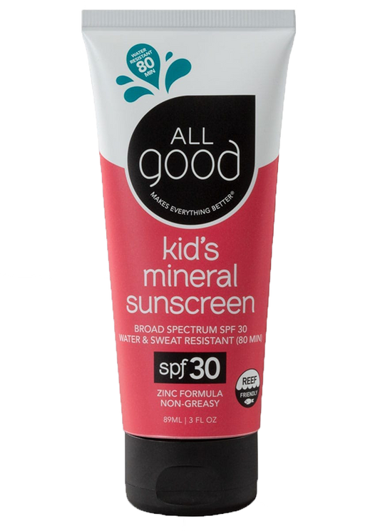 All Good Kids Mineral Sunscreen Lotion  SPF30