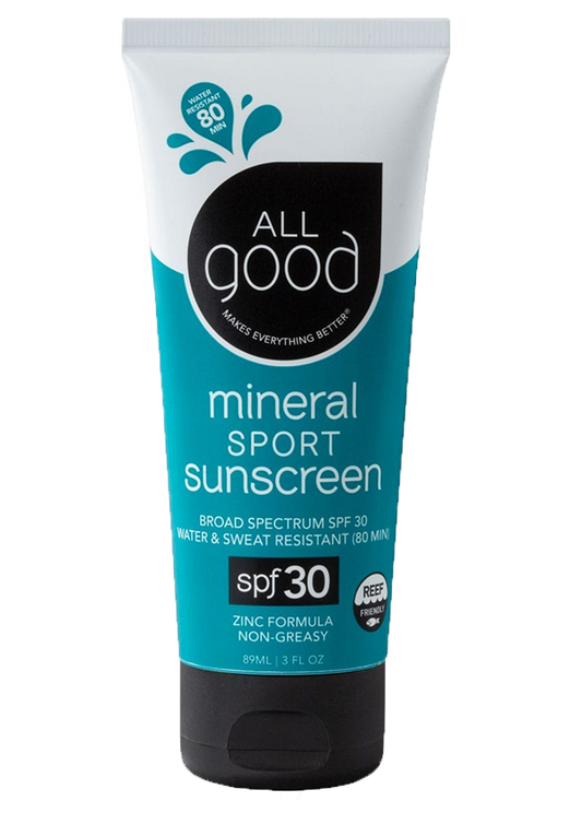 All Good Sport Mineral Sunscreen Lotion  SPF30