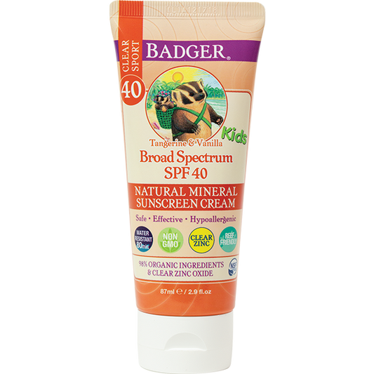 Badger Balm Kids Sport Sunscreen SPF 40