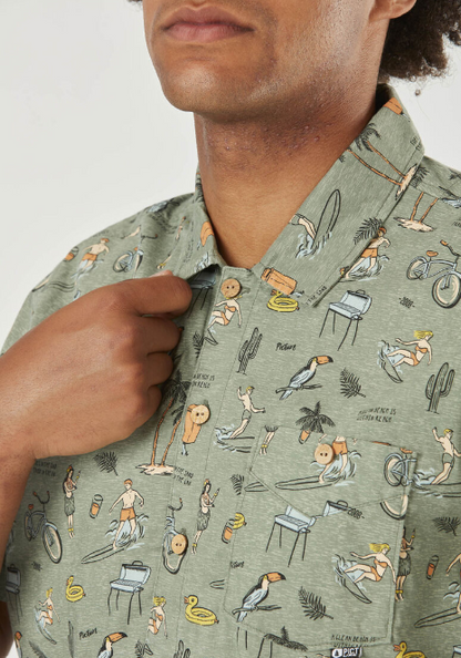 Picture Organic Mataikona Short Sleeve Shirt